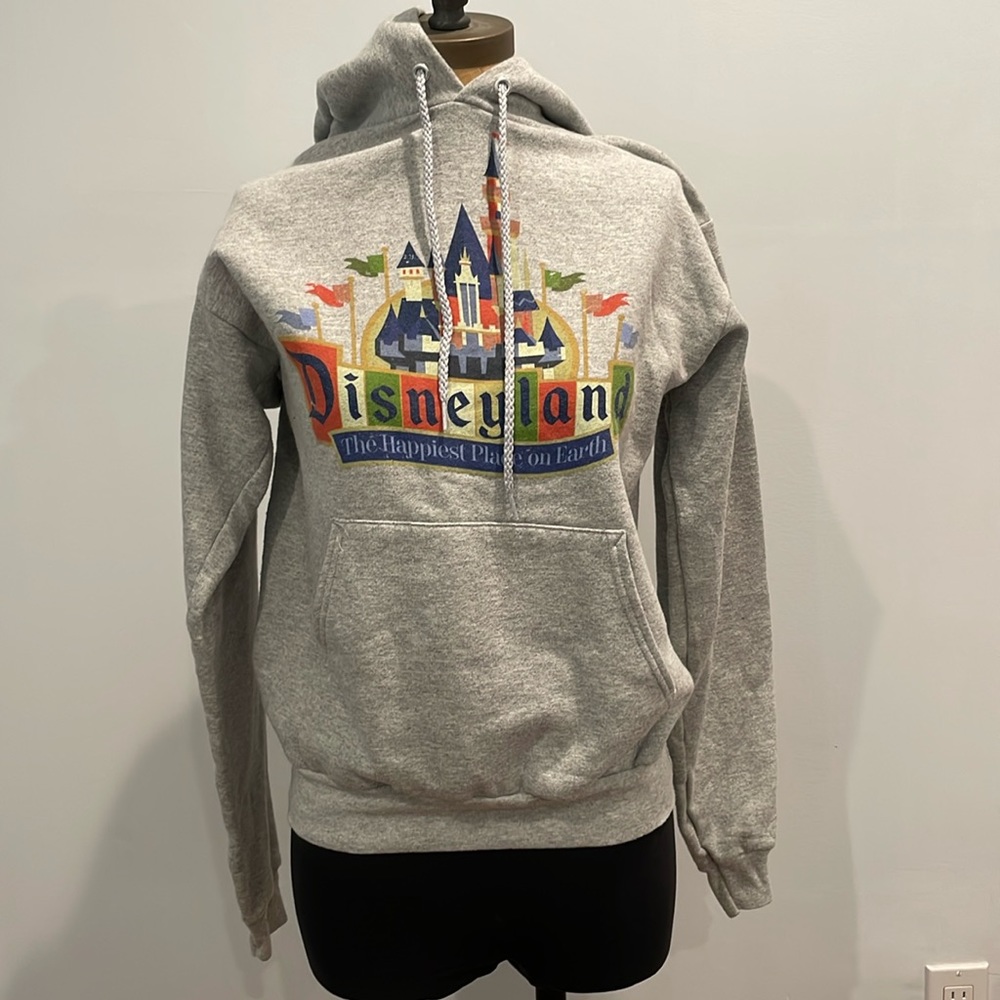 Disneyland grey hoodie small